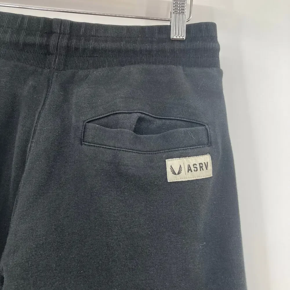 ASRV Signature Utility Jogger Pants Mens Size Medium Pockets Black Active Heavy